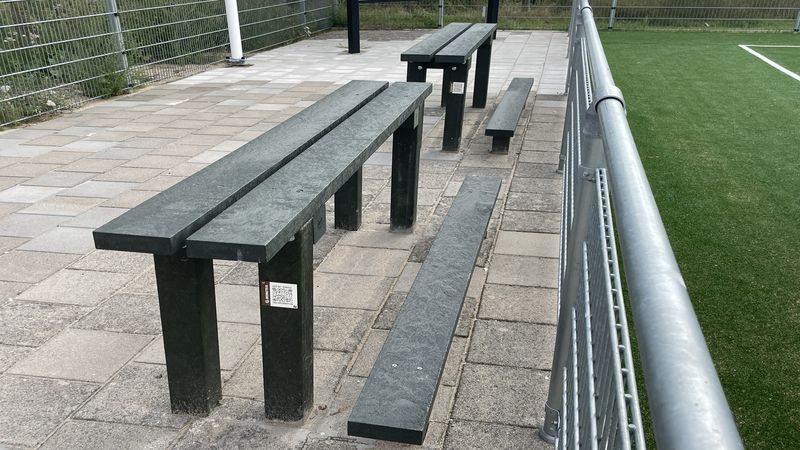 raised benches