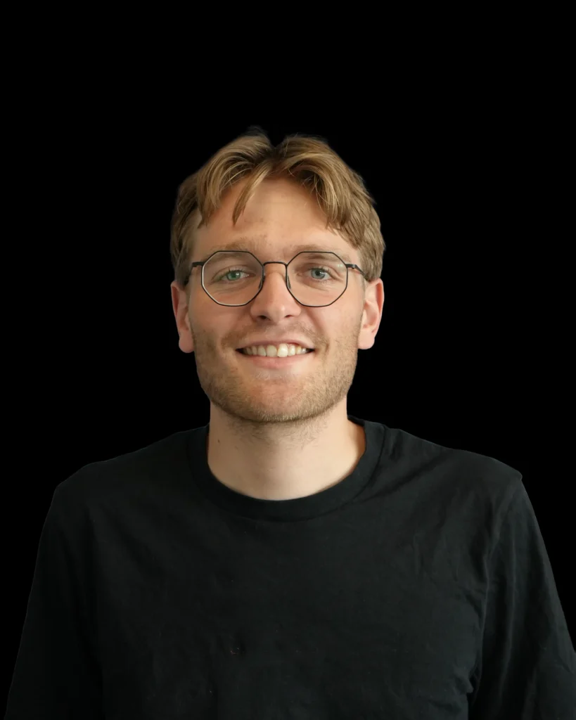 Gijs voor op website