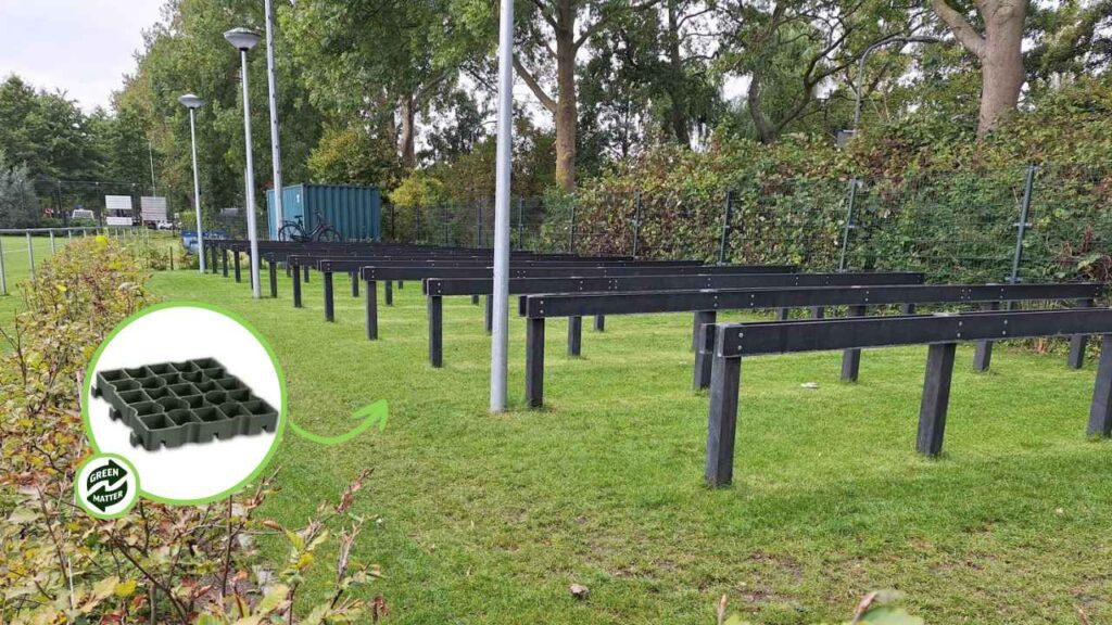 fietsheksysteem en ecoraster