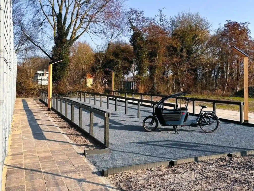 Klimaat adaptieve fietsenstalling